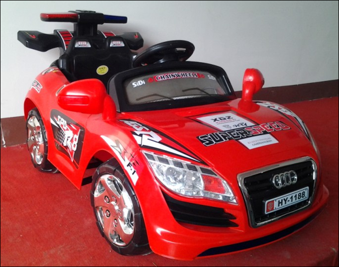 children ride on car