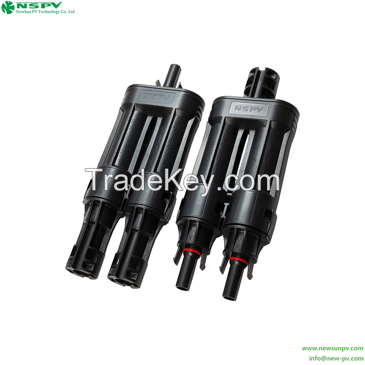 1500VDC 60A Solar Branch Fuse Connector Solar System Photovoltaic Fuse Connector