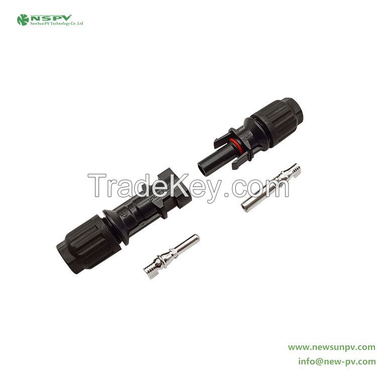 TUV Solar Wire Connectors PV Cable Connector Compatitable With mc 4 Evo2 Connector 1000VDC 1.5-6mm2 Solar Connectors