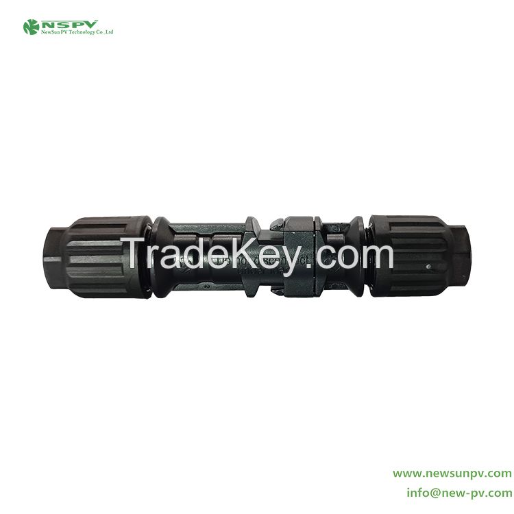 TUV Solar Wire Connectors PV Cable Connector Compatitable With mc 4 Evo2 Connector 1000VDC 1.5-6mm2 Solar Connectors