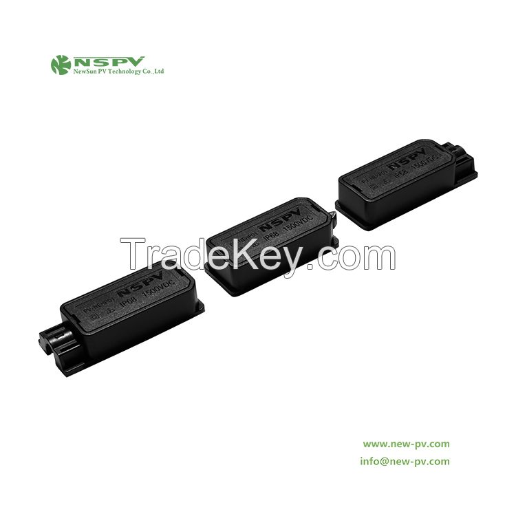 IP68 Waterproof Split Solar Junction Box 1500VDC 30A IP68 Photovoltaic Panel Junction box