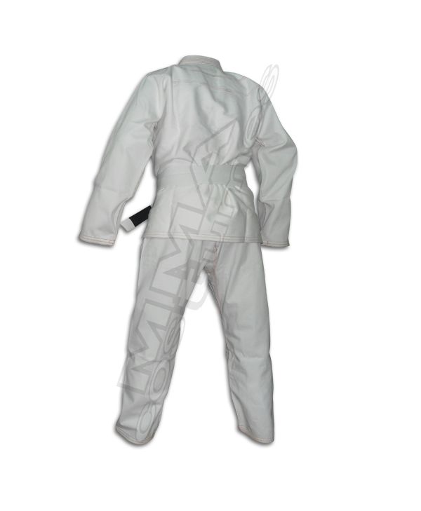 Premium 100% Cotton Pearl Weave BJJ Gi with Ripstop Pants Ã¢ï¿½ï¿½ White | Wholesale Martial Arts Uniform Manufacturer Pakistan