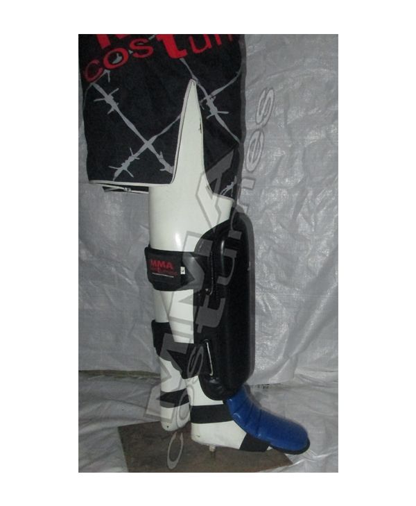 Wholesale Artificial Leather IMF-Padded Hybrid Shin Instep Guards for Boxing, MMA, Muay Thai & Kickboxing