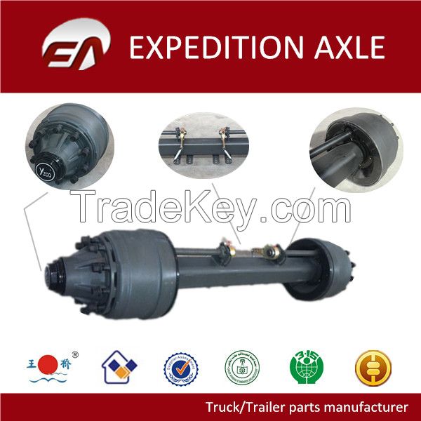 American type 20T square beam trailer axle for FUWA