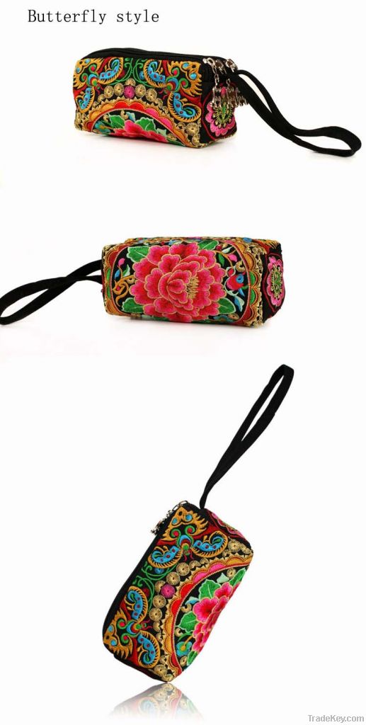 (Free shipping)Chinese   embroidered  wallet&purse