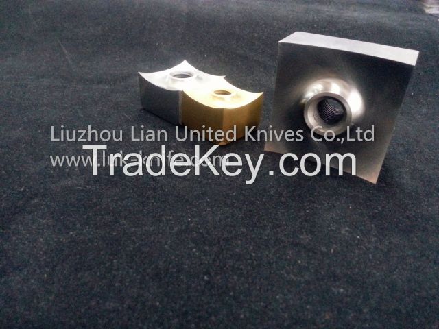 Plastic crusher shredder pelletizer granulator knife