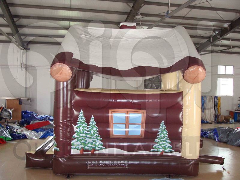 Inflatable Christmas House Bouncer