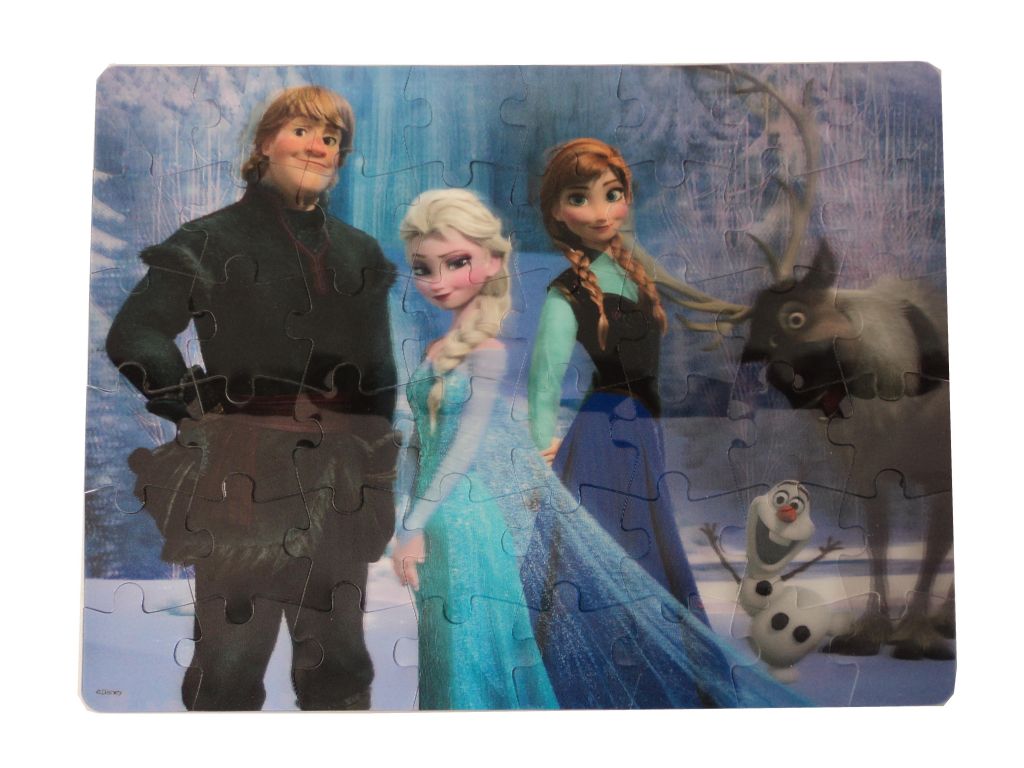 2014 New Design Frozen Forest Princess 48 pcs 3D Jigsaw Puzzle