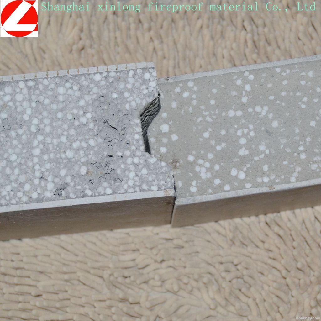 EPS cement board with good fireproof materials, building materials