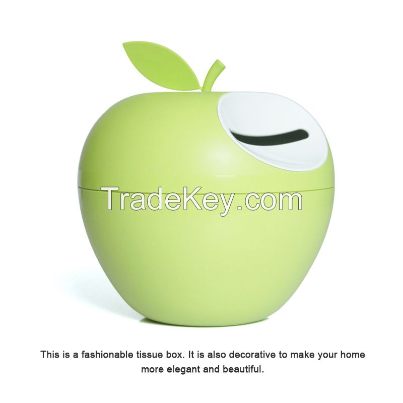 Cute Apple Tissue Box