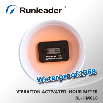 Digital LCD Motorcycle Racing Wireless Vibration Hour Meter