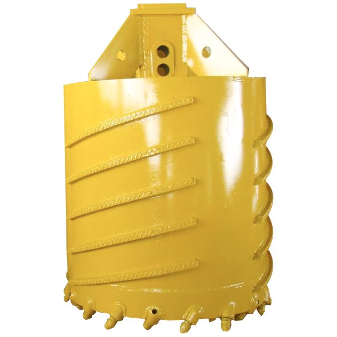 Core barrel drilling bucket