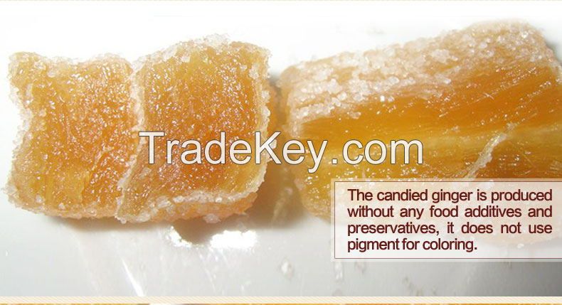 crytallized and soft candied ginger