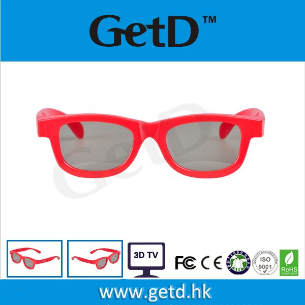 Good quality PET+TAC 3D lens passive 3d glasses--CP297G01G