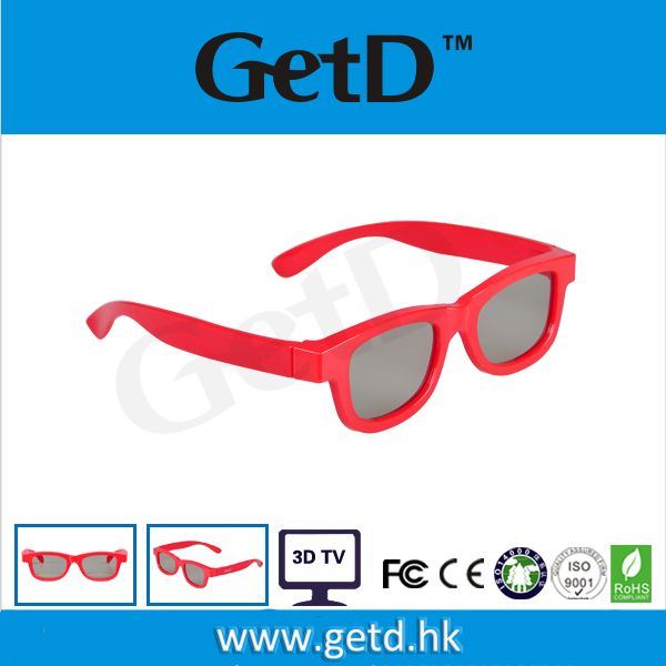 Good quality PET+TAC 3D lens TV 3D glasses--CP297G01G