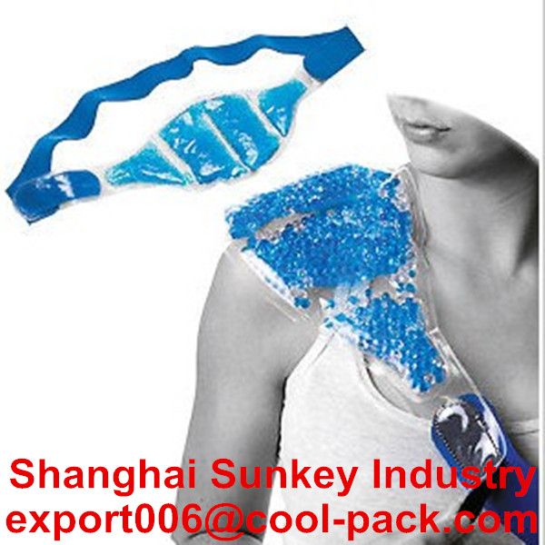 gel beads hot cold pack for shoulder and neck