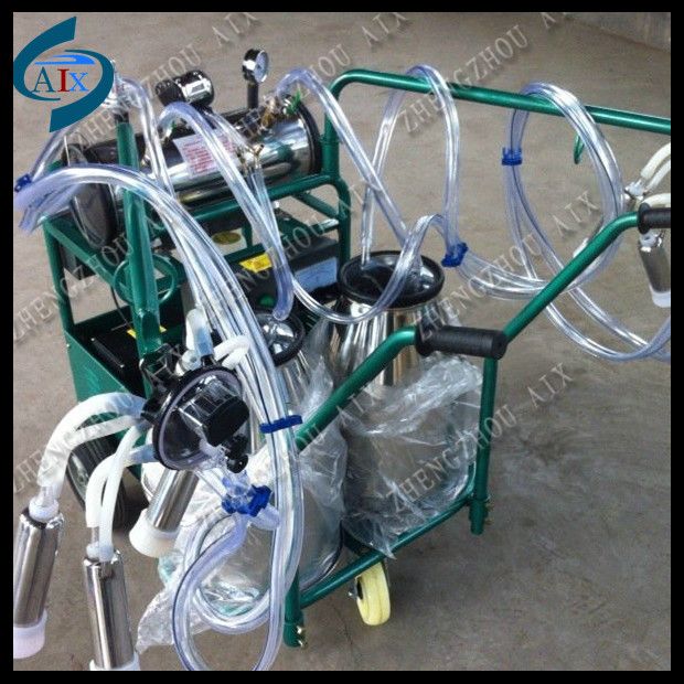 dairy farm cow goat piston milking machine