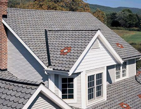 fish scale asphalt shingles