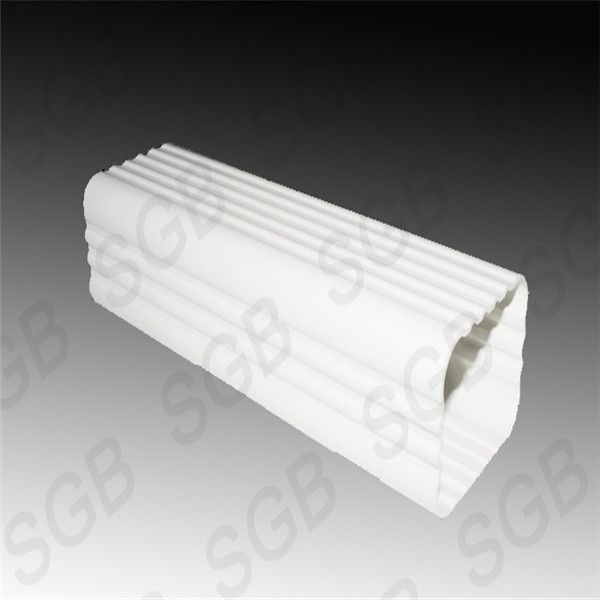 PVC rainwater gutters