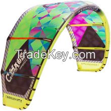 2014 CABRINHA CHAOS KITE COMPLETE W BAR & LINES