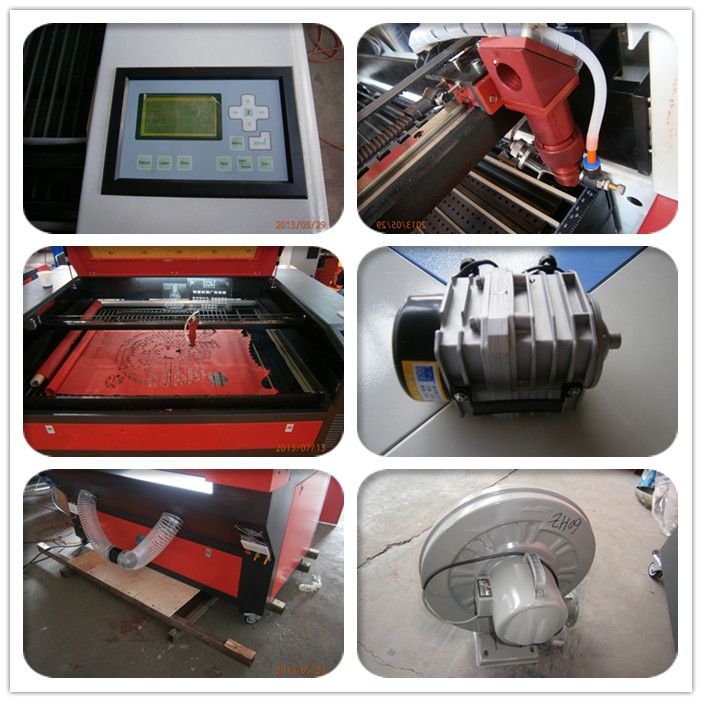 100W co2 leather laser cutter  