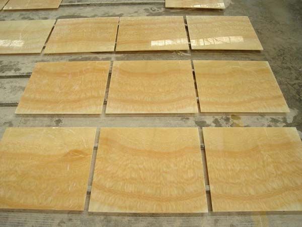 honey onyx tile