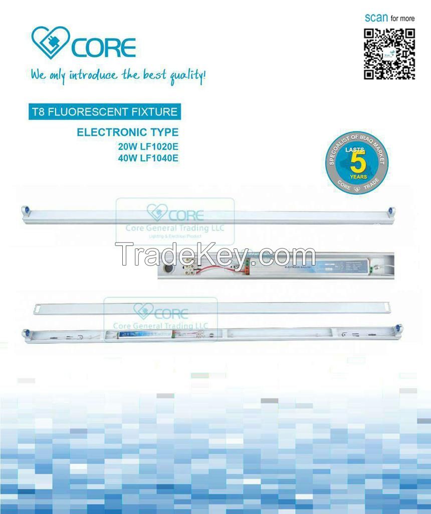 T8 Fluorescent Lighting Fixture