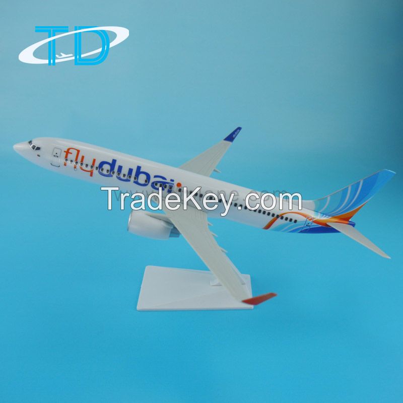 B737-800(27cm) "Flydubai"1/150 scale model new aircraft for sale 