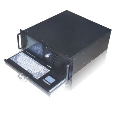 4u all in one industrial computer chassis with LCD