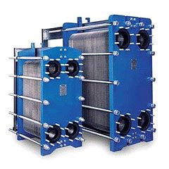 Fully welded plate heat exchanger