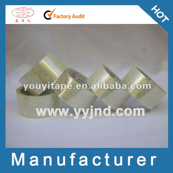 China Factory Acrylic Clear BOPP Carton Sealing Tape (YY-5461)