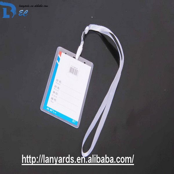 high quality id badge lanyard