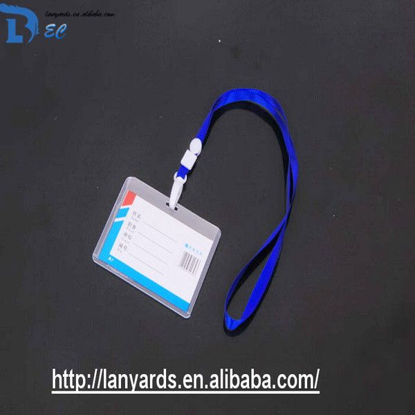 high quality id badge lanyard