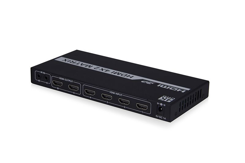 Full HDMI 1.4 4x2 Video Matrix with ARC function