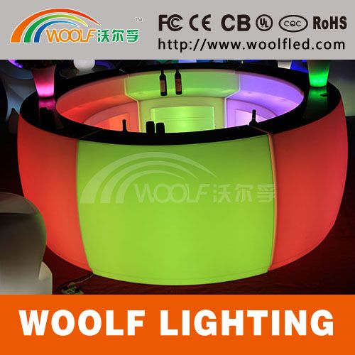 Remote Color Night Club KTV LED Bar Counter