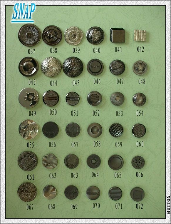 Metal Snap Buttons - Plastic Buttons