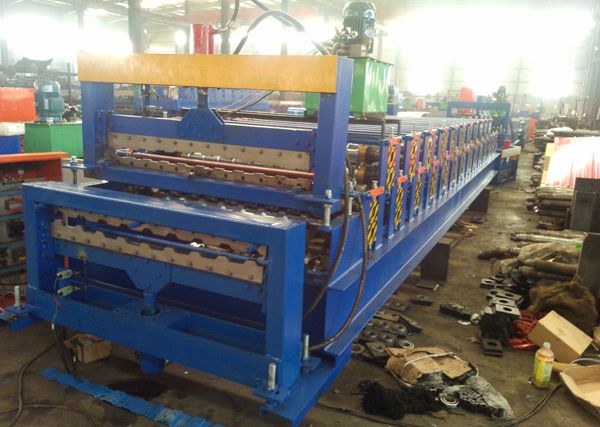 double layer  cold roll forming machine 