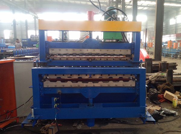 double layer  cold roll forming machine 