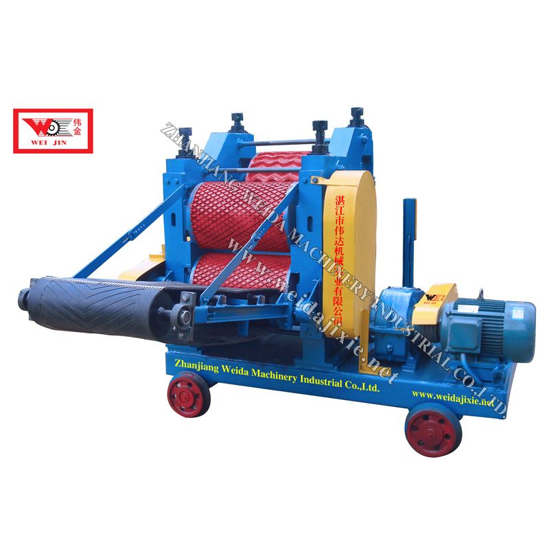 rubber crusher/rubber sheeting machine