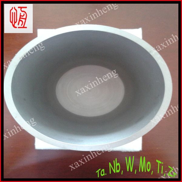 ASTM B 760 Grade W1 high quality purity 99.95%Tungsten crucible  