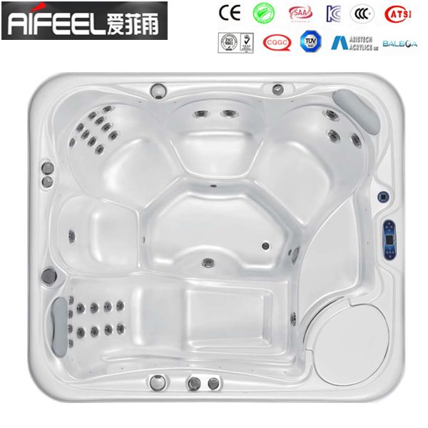 4~5 persons High Quality Outdoor Acrylic Balboa system Hydromassage Spa Hot Tub