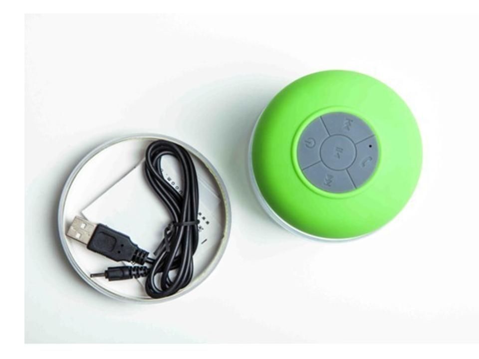 Mini HIFI Waterproof Shower Wireless Bluetooth Speaker Handsfree+ Mic+ Suction