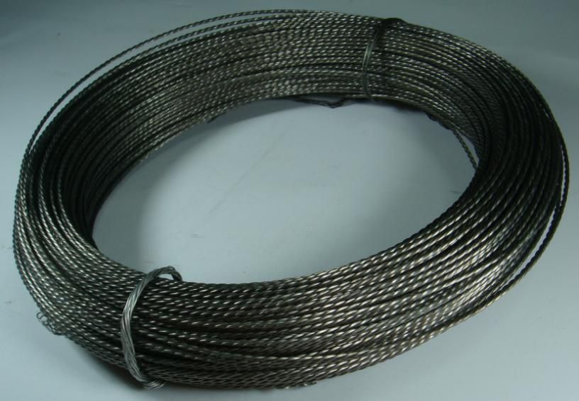 wires of tungsten