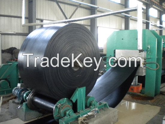 Rubber conveyor belt