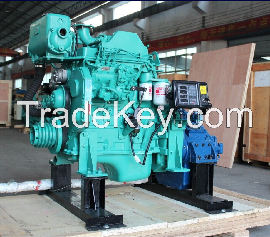 4BTA3.9-M65 1800RPM marine engine 65HP for fishing boat