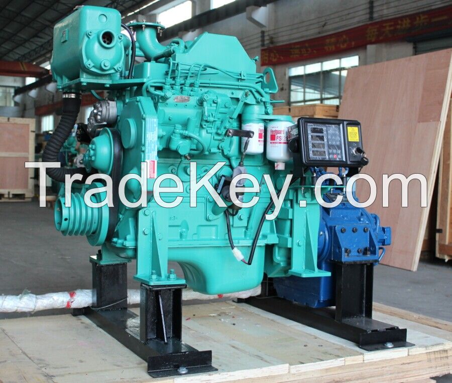 4BTA3.9-M65 1800RPM marine engine 65HP for fishing boat