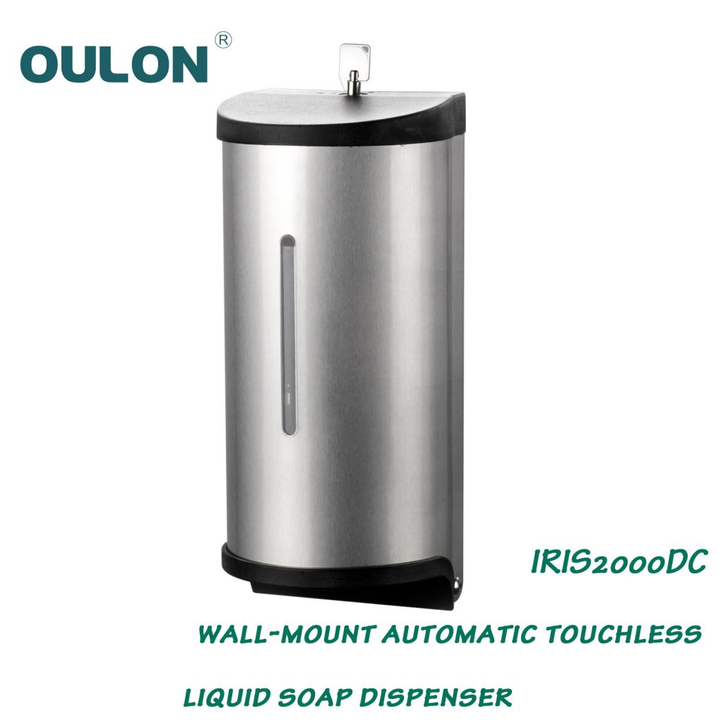 IRIS2000 SENSOR-OPERATED WALL-MOUNT Liquid SOAP DISPENSER