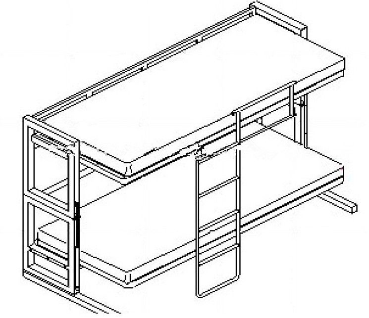 Multifunctional sofa bunk bed