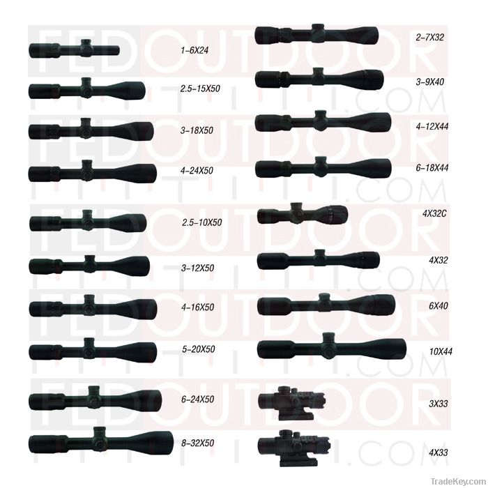 all Magnification Rifle scopes