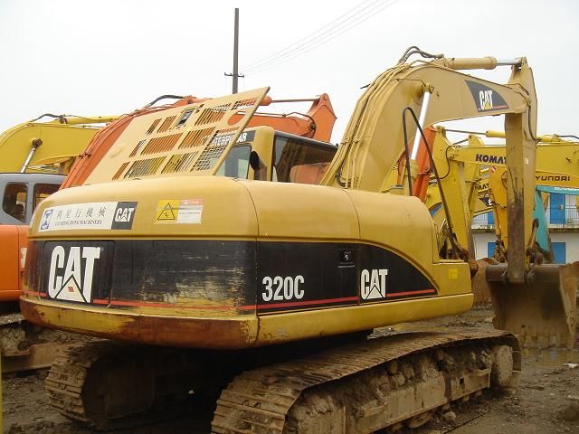 Used CAT Excavator 320C, second hand excavator